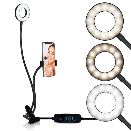 Grundig Selfie Studio Ringleuchte - Selfie Ringlight - Social Media und Vlogs -
