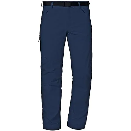 Schöffel Herren Pants Taibun M Hose - Navy Blazer, Größe 48 EU - Wanderhosen mit optimaler Passform und vorgeformten Knien, ausgestattet mit sicheren Reißverschlusstaschen für Ihre Essentials.