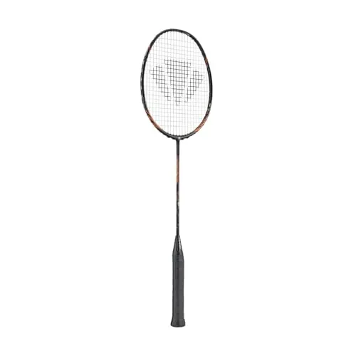 Carlton GP-X 83 Badmintonschläger, Black/Hotmelt Black (Matt)/Orange, Black/Hotmelt Black (Matt)/Orange
