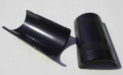 Classic Cycle Lenker Reduzierschalen 22,2-25,4 mm schwarz von Classic Cycle