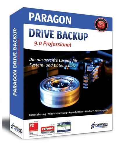 Paragon Drive Backup 9.0 Professional Edition - Box