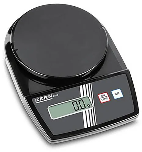 KERN Basic Präzisionswaage EMB 500-1BE - Schwarz, langlebig und hochwertig für präzise Messungen in Bildungseinrichtungen