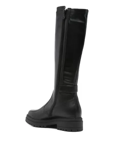 Nero Giardini Stiefel aus Leder - Elegante Damen-Langschaftstiefel aus hochwertigem Glattleder mit komfortablem Reißverschluss und rutschfester Sohle – perfekt für stilvolle urbane Outfits.