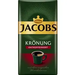 JACOBS Kaffee Krönung entkoffeiniert, 500 g, gemahlen von Jacobs