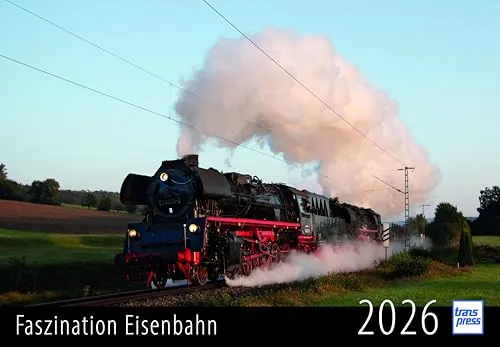 Faszination Eisenbahn 2026 - Fotografie über die faszinierende Welt der Eisenbahnen, fängt atemberaubende Szenen und Details ein.