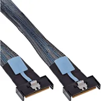 InLine 27661B SAS-Kabel 0,75 m - Sonstiges - Hochgeschwindigkeits 24 Gbit/s SAS-Kabel mit MCIO x8 Anschlüssen, ideal für schnelle Datenübertragungen in Serverumgebungen.