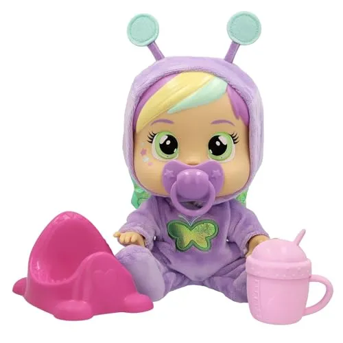 Cry Babies Loving Care SUSI Interaktive Puppe Loving Care Susi, weint echte Tränen, mit weichem Pyjama und Pflegeaccessoires, Kinder ab 3 Jahren