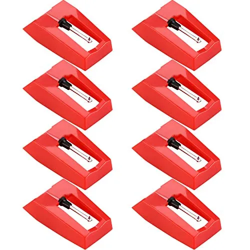 Stück Plattenspieler Nadel Plattenspieler Diamant Ersatz Nadel für Schall Plattenspieler 8