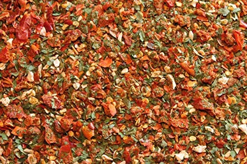 1000Kräuter Arrabiata Gewürz Gewürzzubereitung grob scharf mit Meersalz (100g)