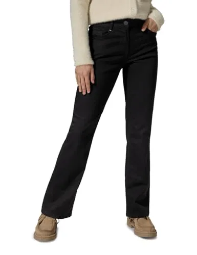 CECIL Damen Bootcut Jeans - Stylische Bootcut Jeans im Slim Fit mit High Waist, ideal für eine feminine Silhouette. Aus Baumwollmix mit Stretch für optimalen Tragekomfort.