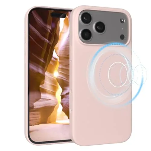 EAZY CASE Magnetische Silikon Hülle für iPhone 17 Pro Max