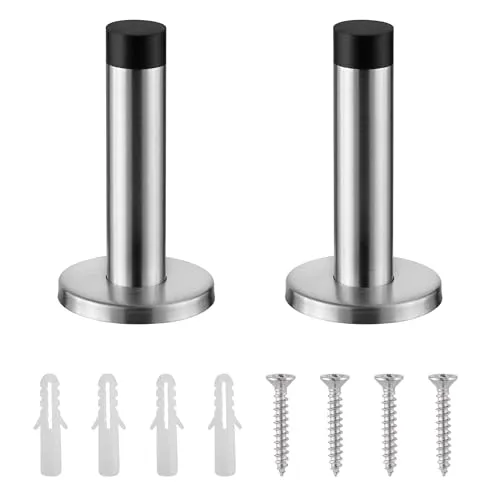 4 Türstopper Aus Kunststoff Von Enkotrade - Schutz Für Wände & Möbel