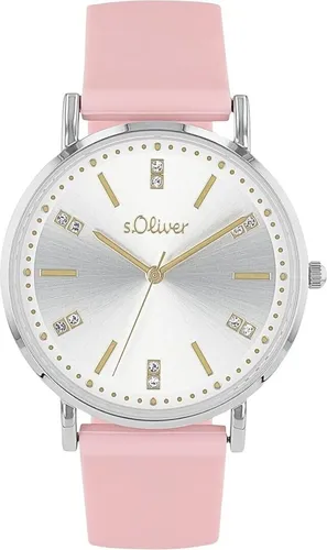 s.Oliver Damen Quarzuhr mit Silikonarmband von s.Oliver