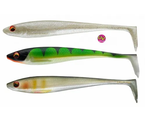 Daiwa Prorex PX Duckfin UV & Nature Set 9,0cm 7 Stück Gummifische Bundle