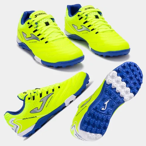 Joma Maxima 2509 TF MAXS2509TF - Herren Turfschuhe - Fußballschuhe für Herren mit optimaler Passform und präziser Ballkontrolle. Ideal für Kunstrasen, mit weicher Innensohle für zusätzlichen Komfort und Dämpfung bei jedem Spiel.