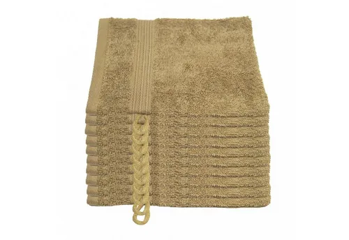 Julie Julsen Waschhandschuh 10-Waschhandschuh-Sand-Waschhandschuh 15 x 21 cm, (10-St)