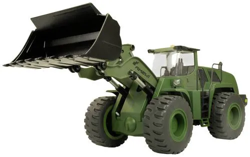 Amewi 22534 G485E 1:14 Elektro RC Radlader - RC-Modell Radlader im Maßstab 1:14 mit Metallteilen, verbesserter Elektronik und proportionaler Steuerung für präzises Arbeiten. Ideal für Modellbau-Enthusiasten und Spielspaß!