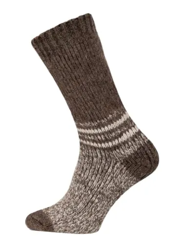 HomeOfSocks Alpaka Strümpfe Herren Damen Wolle Extra Dick Frottee festem | angenehm fest · antibakteriell · atmungsaktiv · elastisch · isolierend · klimaregulierend · strapazierfähig · wärmend