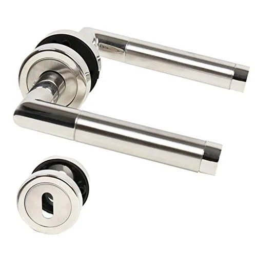 LIENBACHER Rosettengarnitur Typ Cecil Buntbart Stift 8 mm, rostfreier Edelstahl, 534190