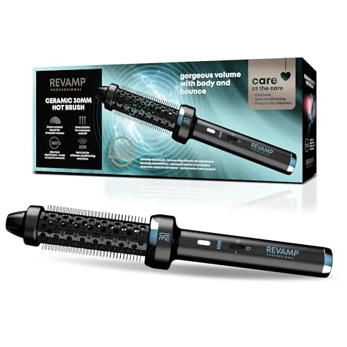 REVAMP Ceramic Hot Brush Styler