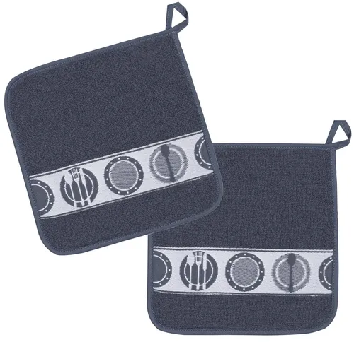 Topfhandschuhe & Topflappen Grau von Kracht