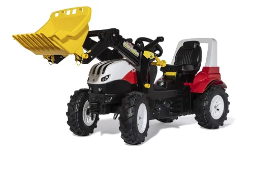 Rolly Toys rollyFarmtrac Steyr Terrus CVT - Kindertraktor - Robuster Kindertraktor mit realistischem Design, ideal für kleine Bauern und Abenteuer im Freien.