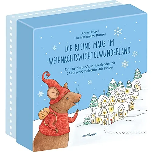 Die kleine Maus im Weihnachtswichtelwunderland: Kinder-Adventskalender mit Geschichten - Spielzeug-Adventskalender mit 24 zauberhaften Geschichten für Kinder ab 3 Jahren, ideal zum Lesen und Vorlesen in der Vorweihnachtszeit.