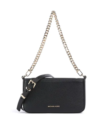 Michael Kors Bryant Tasche für Damen - Schwarz - Elegante Umhängetasche aus genarbtem Leder, ideal für Tag und Nacht. Mit abnehmbarem Schulterriemen und goldfarbenen Akzenten ist sie sowohl praktisch als auch stilvoll.