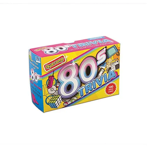 Gift Republic SH01310 Awesome 80s Trivia