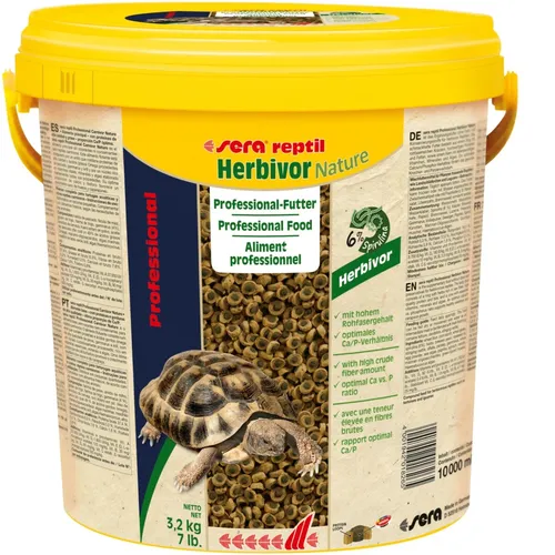 Liter sera reptil Professional Herbivor Nature 10 von sera