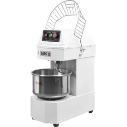 Gastro Küchenmaschine, Spiralmischer 20L - YATO YG-03060 - Küchenmaschine mit 20L Fassungsvermögen, ideal für Pizzerien und Bäckereien. Mit Sicherheitsvorrichtung und leicht austauschbarem Antriebsriemen für hohe Effizienz.