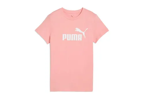 Puma Essentials No. 1 Logo Tee - Pink Fruit XXL - Outdoor & Funktionsshirts für Damen, aus 20% recycelter Baumwolle für einen nachhaltigen Lebensstil, bietet Komfort und Stil mit klassischem Rundhalsausschnitt und sportlichem PUMA Logo.
