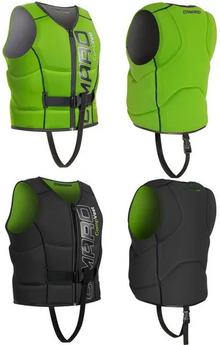 Camaro Comp Vest Kinder Neopren Schwimmweste mit Wendeoption - Innovative Neoprenweste für Kinder mit hervorragendem Auftrieb und bequemer Passform. Beidseitig tragbar und mit verstellbaren Gurten für optimalen Sitz. Ideal für Wassersportaktivitäten und bietet zusätzlichen Schutz.