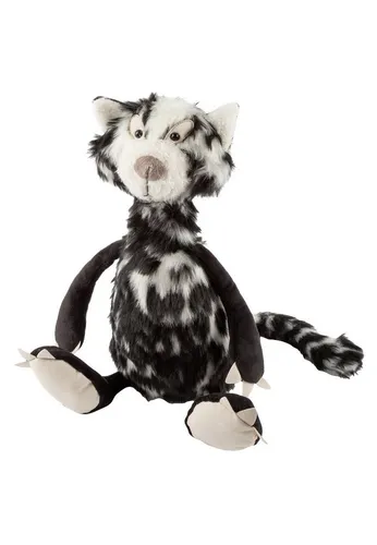 sigikid BEASTS Kuscheltier Katze Cat Macchiato - Stofftier & Teddybär, originelles Design für Erwachsene und Kinder, hochwertig verarbeitet und waschbar bei 30°, ideal zum Verschenken oder Sammeln.