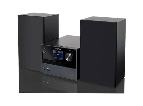 PEAQ PMS 320-1 Micro Hi-Fi System (Schwarz)