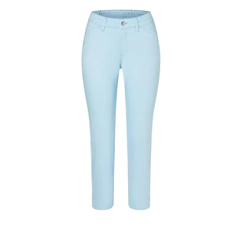 MAC Dream Summer Denim Damen Jeans - W36/L28, Dusk Blue PPT - Stylische Jeans für Damen, perfekt für den Sommer mit bequemer Passform und modernem Dusk Blue Farbton.