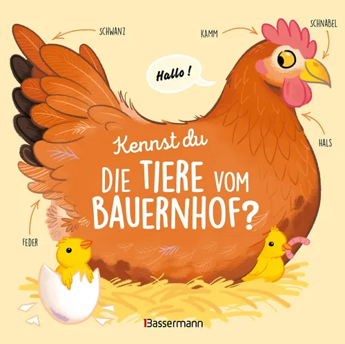 Olivier Le Gall ~ Kennst du die Tiere vom Bauernhof? - Sachbil ... 9783809451624