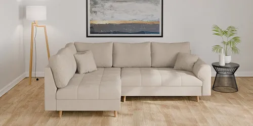 Home affaire Ecksofa CHARRE L-Form mit Ottomane von Home Affaire