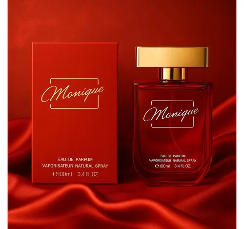 Eau de Parfum Monique For Her 100 ml - Eleganter Damenduft mit langanhaltender Wirkung. Genießen Sie die harmonische Komposition aus Jasmin, Ylang Ylang und Vanille. Ideal für besondere Anlässe oder den Alltag.