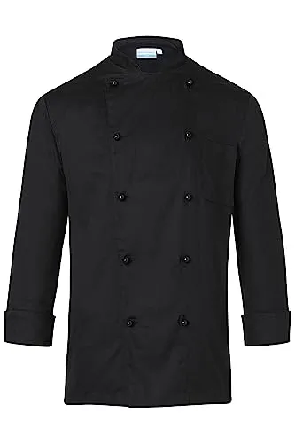 Karlowsky Kochjacke Basic schwarz - Größe 5XL