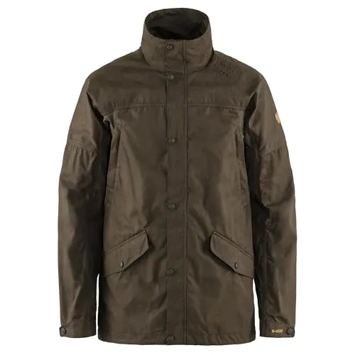 Fjällräven Herren Forest Hybrid Jacke XL - Robuste und wetterbeständige Jacke mit Stretch-Einsätzen für optimale Belüftung und Bewegungsfreiheit, ideal für Jagd und Outdoor-Aktivitäten.