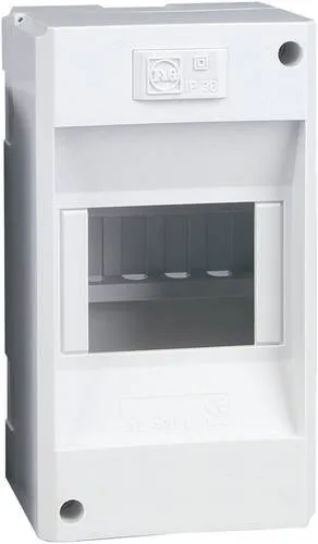 Eaton 177068 MINI-4 Verteilerschrank Aufputz Anzahl Teilungen = 4 Anzahl Reihen = 1 Inhalt 1St.