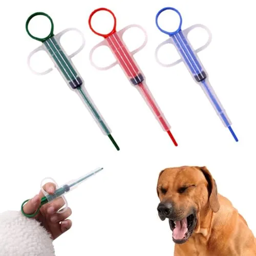 Aililong 3er-Set Tabletteneingeber für Katzen