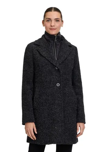 Gil Bret Wintermantel mit Wolle schwarz 46 EU - Funktionsjacke mit Wolle, antibakteriell und atmungsaktiv, ideal für kalte Tage und schick im casual Stil.