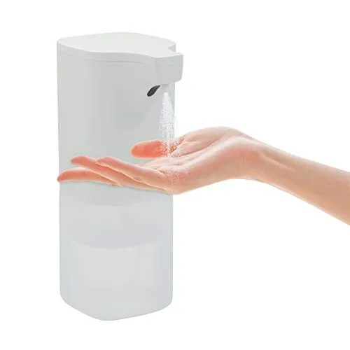 Wedo Desinfektionsmittelspender Sensor Clean, 350 ml - Automatischer Infrarot Desinfektionsmittelspender, kontaktlos und ideal für Büros. Schnelle Dosierung in 0,25 Sekunden, wasserfestes Design (IPX4) für Innen- und Außenbereiche.