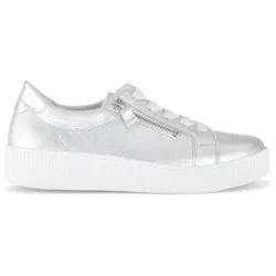 Gabor Damen Low-Top Sneaker in silber von Gabor