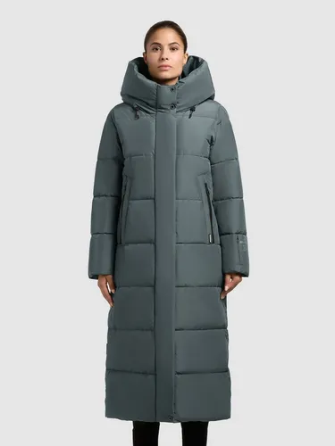 khujo Steppmantel SOULANI5 MATT in grün von khujo