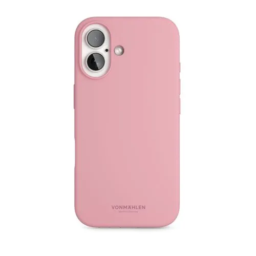 Vonmählen Soft Silicone Case für iPhone 16 in pink von Vonmählen