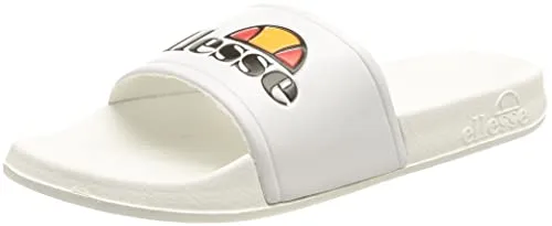 ellesse Badelatschen Herren Damen Badeschlappen Badesandalen Badeschuhe Duschschuhe (Filippo White, 44)