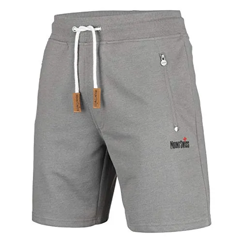 Mount Swiss Herren Kurze Freizeithose Liam I Sport Shorts mit Taschen, Übergröße 3XL - Activewear-Shorts für Herren, ideal für Freizeit und Sport mit bequemem Komfort-Bund und praktischen Taschen – perfekt für aktive Tage und Workouts.